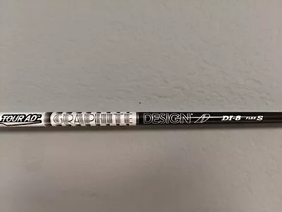 New Graphite Design Tour AD DI 8 S Stiff Black Driver Shaft Uncut • $197.99