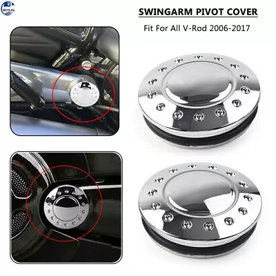 $24.98 • Buy Chrome Radical Style Swingarm Pivot Bolt Cover For Harley V-Rod Night Rod VRSCD