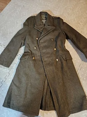 Vintage Belgian Army Coat • $50
