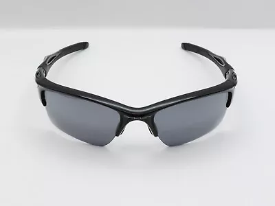 Oakley Half Jacket 2.0 Oo9154-01 Half Rim Sunglasses Black 62-15-133 New • $92.99