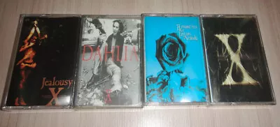 4 X JAPAN Singles Jealousy Dahlia Music Box For Yoshiki Thai Cassette Tape Rare • $59.99