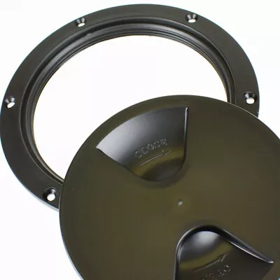 £16.50 • Buy BLACK Round Inspection Hatch Access Hole  200mm 8 INCH 