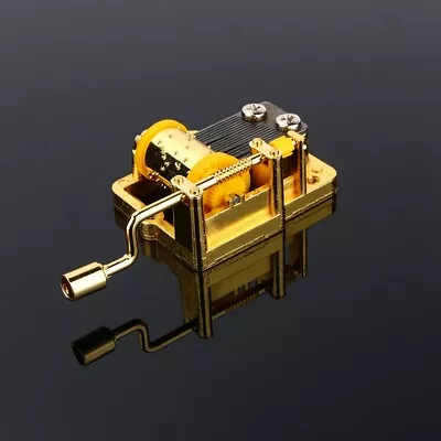 Cool 18 Notes DIY Mechanical Musical Box Golden Music Movement • $8.69