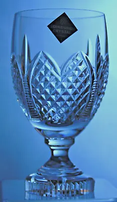 EDINBURGH CRYSTAL - MILLENNIUM COLLECTION - SHORT WINE GOBLET GLASS 15cm/ 5 7/8  • £42