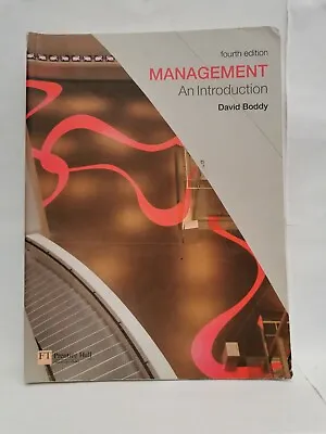 Management: An Introduction By David Boddy (Paperback 2007) • £10