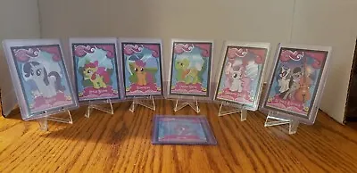 My Little Pony Trading Cards 2012 Series 1 Foil Parallel Almost  Complete Set  • $114
