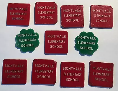 Rare Montvale Virginia Elementary School Vintage Advertising Trade Milk Tokens • $12.99