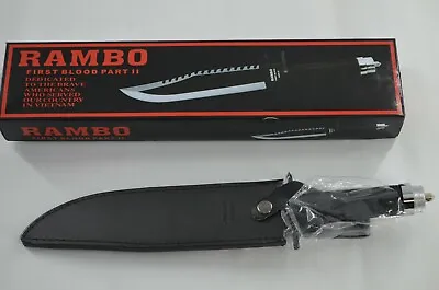Rambo  FIRST BLOOD PART TWO Military Survival Fighting Knife AU • $69.99