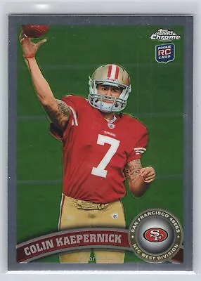 2011 Topps Chrome #25 Colin Kaepernick RC Rookie - 49ers - MINT • $3.99