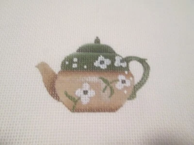 $22.12 • Buy Teapot-melissa Shirley-handpainted Needlepoint Canvas