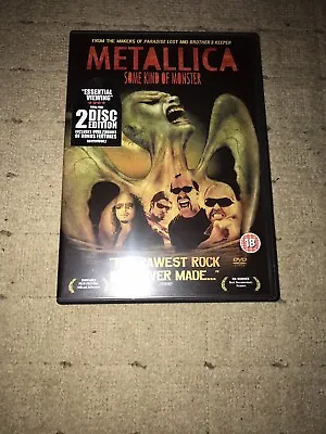 METALLICA - Some Kind Of Monster  DVD 2 Disk Edition 2005 Region 2 • £3