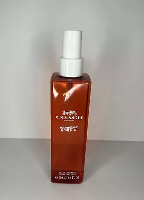 Coach New York  Poppy  Fragrance Mist Spray 250ml 8.4 Fl Oz Made In France Nub • $19.75