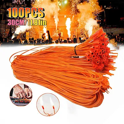 100pcs/11.81in Electric Connecting Wire For Firework Firing System Match Igniter • $18.34