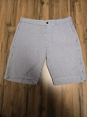 Brooks Brothers 11  Seersucker 100% Cotton Checkered Shorts Size 36 • $19.99