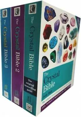 £15.99 • Buy The Crystal Bible Vol 1-3 Collection 3 Books Set By Judy Hall | Judy Hall NEW
