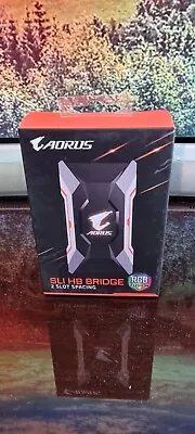 $55 • Buy Gigabyte Aorus SLI HB Bridge 2 Slot Supports Nvidia GTX 1080 Ti,1080,1070 Series