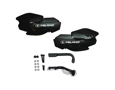 $90.98 • Buy 2013-2022 Polaris Sportsman 800 1000 OEM Black Hand Guard & Bracket Kit Assy P85