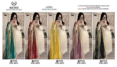 Salwar Kameez Suit Indian Bollywood Pakistani Designer Party Wear Wedding Dress • $44.99