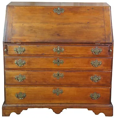 Antique 18th Century American Chippendale Maple Secretary Desk Writing Bureau • $4998