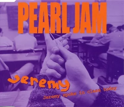 Pearl  Jam   -  Jeremy   Spoke In Class Today  -   3  Track  Cd  Aus • $6.50