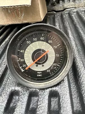 Vintage OMC Marine Boat 85 MPH Speedometer Gauge USED. 122994-N • $12