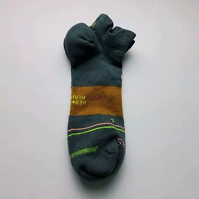 Bombas Hex Tec Wool Blend Merino Ankle Socks Size XL • $19.99