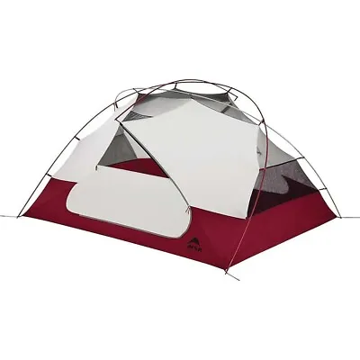 MSR Elixir 3 Person Tent - Gray/Red • $303