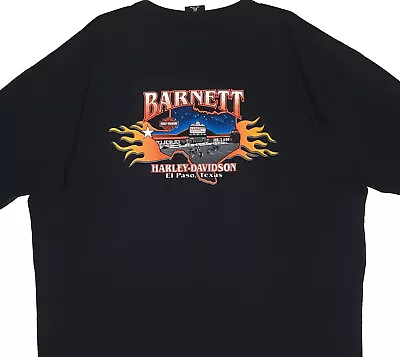 Harley Davidson Dealer T-Shirt Size 4XL Barnett El Paso Texas Eagle USA Vintage • $29