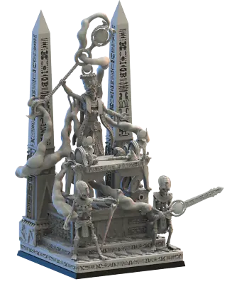 Amenophis On Canopic Altar By Lost Kingdom Miniatures D&D Undying Dynasty • $25