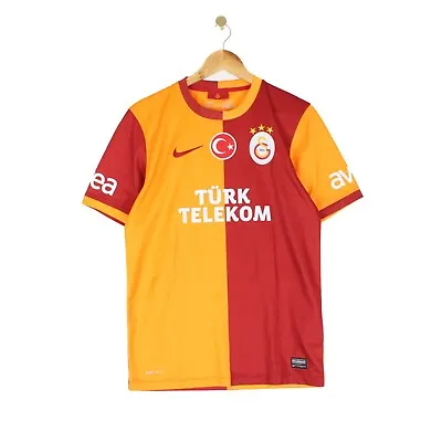 Galatasaray 2013-14 Home Shirt #3 Atice Nike Short Sleeve Football Jersey Size S • £24.99