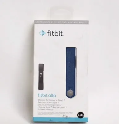 $10 • Buy Fitbit Alta Classic Band Large FB158ABBUL - Blue