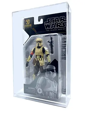 Acrylic Display Case For Star Wars Black Series Archive Carded Action Figure • $14.99