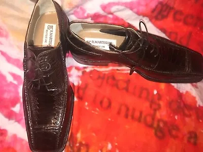 R. Martegani Men’s Exotic Genuine Ostrich Dress Shoes . Size 10 • $250