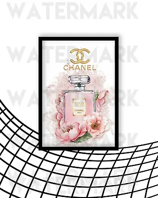 Fashion Wall Art Coco Perfume Make Up Poster Glamour Fashion Print A3 Size • £10.99