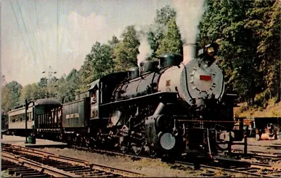 Postcard Morris County Central RR No 4039 One Of The Two Steam Locomotive... • $7.75
