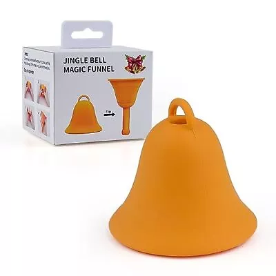 Magic Bell Small Funnel Kitchen Funnels Silicone Funnel For Filling Liquid Creat • $12.88