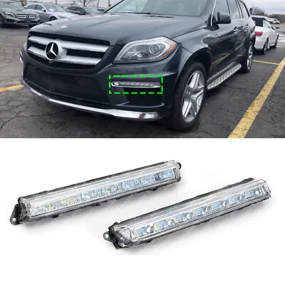 LED Pair For Mercedes Benz X164 GL320 GL350 GL450 GL550 2007-2013 Front Fog Lamp • $64