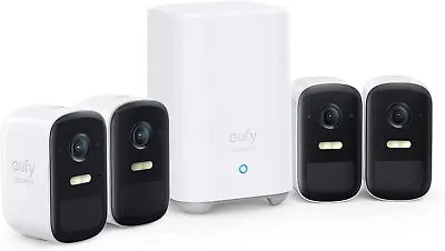 Eufy EufyCam 2C Wireless Security System 1080P Wi-Fi Outdoor Camera Night Vision • $279.97