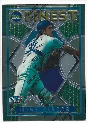 1995 Topps Finest Refractor - Mike Piazza - Los Angeles Dodgers #113 • $14.99