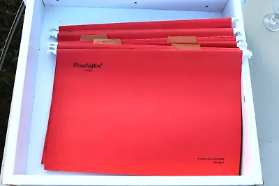 £5 • Buy Pack Of 10: Pendaflex Foolscap Drop / Hanging Files