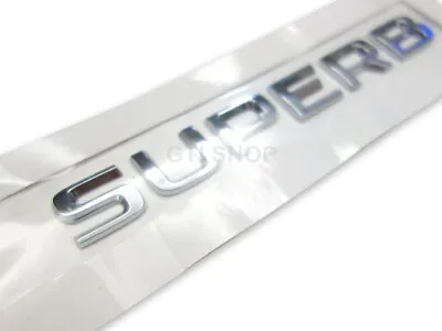 Original SKODA SUPERB Rear Trunk Lid Emblem / Badge For SUPERB • $18