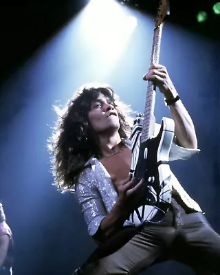 Eddie Van Halen Playing Guitar Photograph Photo Print Picture Music Band A771 • $6.89