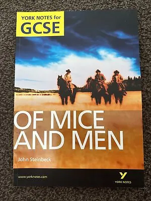 Of Mice And Men: York Notes For GCSE By Stephen Dr Martin Paperback Book The • £3.09