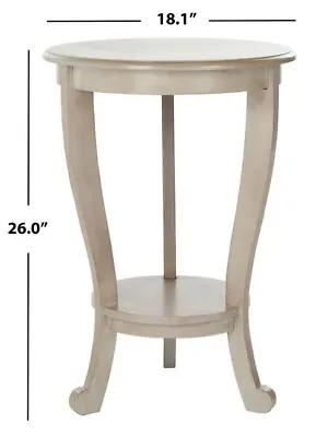 Safavieh Mary Pedestal Side Table Reduced Price 2172722669 AMH5711A • $69