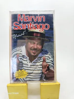 Marvin Santiago   Oficial  Sealed  Cassette Tape NEVER OPENED  • $12.50