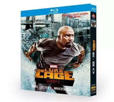 Marvel's Luke Cage Series Season 1-2 Blu-ray DVD(2022) 4-Disc All Region • $25.58