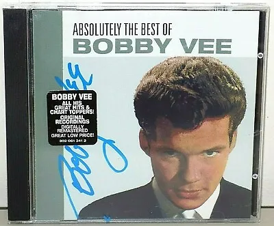 (signed) Absolutely The Best Of Bobby Vee  Cd Autograph • $40