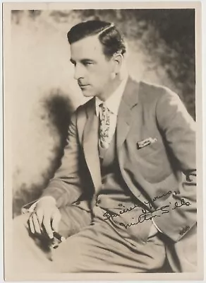 Milton Sills Vintage 1920s Era 5x7 Fan Photo - Film Star • $6.39