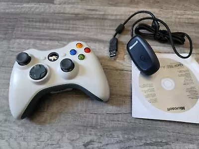 PC Wireless Controller Gaming Receiver Adapter W/ 3rd Party XBOX 360 Controller • $45