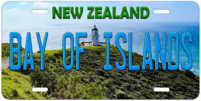 Bay Of Islands New Zealand Novelty Car License Plate • $17.89